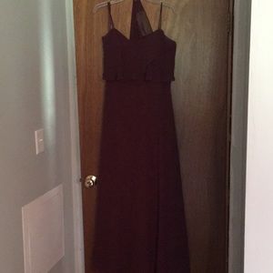 Bordeaux gown
